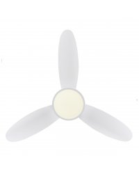 11561 Ventilador de techo con luz LED CCT blanco DC, diámetro Ø107cm, 3 palas modelo Mahón de Alemar