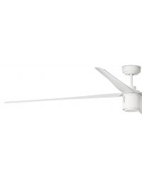 33494WW Ventilador de techo Attos con luz extra largo blanco DC Sistema Smart AP WIZ de Faro