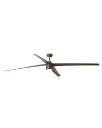 33495WW Ventilador de techo Attos con luz extra largo marrón DC Sistema Smart AP WIZ de Faro