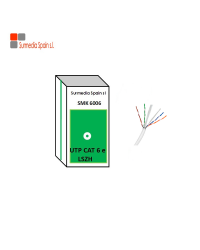 SMK6006 Surmedia Spain Cable UTP Cat. 6E Pvc LSZH CCA Blanco 305Mts.