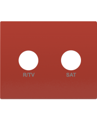 18320-CJ BJC Iris Tapa Toma TV-R/SAT Cobre Jaipur