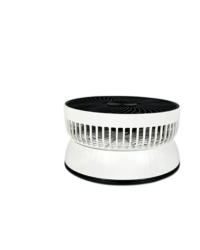 93.048/B Ventilador portátil extensible y oscilante blanco recargable USB-C, plegable de Electro DH