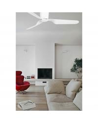 33471N Ventilador de techo sin luz blanco DC 3 palas modelo Pemba de Faro Barcelona
