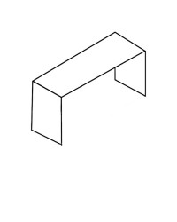 GU7040-P JSL Unión Canaleta 70X45 mm