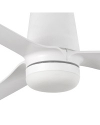 33828-1TW Ventilador de techo con luz LED CCT blanco DC, Ø1300mm, modelo Punt de Faro