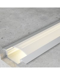LM3705 LEDME Perfil Aluminio De Empotrar 2M