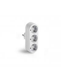 1333 FAMATEL Adaptador Triple Enchufe Frontal T.T. 16A 230V