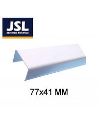 T7040-PLUS JSL Tapa Canaleta 77X41 mm (Barra 2M)