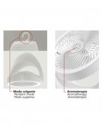 16059 mini ventilador portátil de sobremesa blanco modelo Travel de Alemar