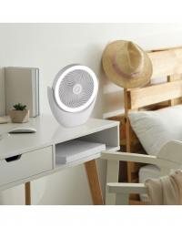 16059 mini ventilador portátil de sobremesa blanco modelo Travel de Alemar