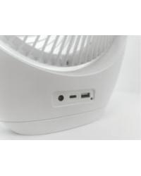 16059 mini ventilador portátil de sobremesa blanco modelo Travel de Alemar