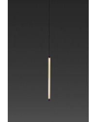 LUMINA 600 1L COLGANTE EMP S/M NEGRO LED 12W 2200K...
