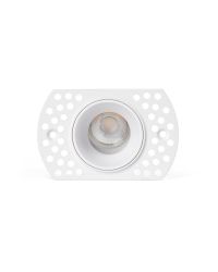 FLIC sin marco MR11 GU10 44110 Faro Empotrable Blanco Redondo