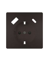 BJC Style 61724-USBC-CH Tapa Base Enchufe C/USB C Marrón Chocolate