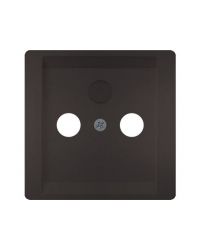 BJC Style 61330-CH Tapa Toma TV-R/SAT Marrón Chocolate