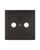 BJC Style 61330-CH Tapa Toma TV-R/SAT Marrón Chocolate