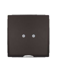 BJC Style 61734-CH Tapa Salida De Cables Marrón Chocolate