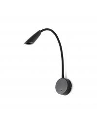 BOKEN LECTOR NEGRO 3W LED 3000K