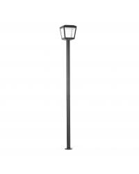 75607 Faro Farola Led Plaza Gris Oscuro 24W 3000K 2,19Mts.