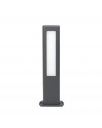 71216 Faro Barcelona Baliza Nanda Gris Oscuro Led