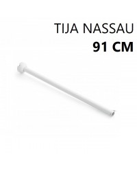 33488 Tija blanca mate 91cm para modelo Nassau de Faro Barcelona