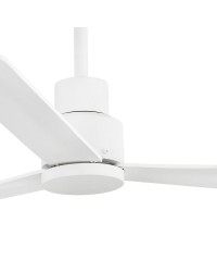 33487 Ventilador de techo sin luz blanco y 3 palas, motor DC modelo Nassau de Faro Barcelona
