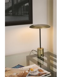 28387 Lámpara de sobremesa oro satinado modelo Hoshi de Faro Barcelona