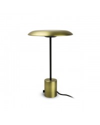 28387 Lámpara de sobremesa oro satinado modelo Hoshi de Faro Barcelona