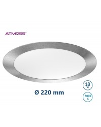 DOW-276 ATMOSS Downlight circular Aluminio LED 18W 5000K 120º 1350Lm