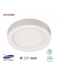 DOW-227 ATMOSS Downlight Circular LED Superficie 18W