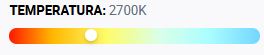Temperatura 2700K